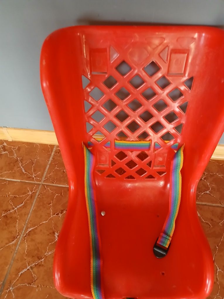 Fotelik na rower dziecięcy