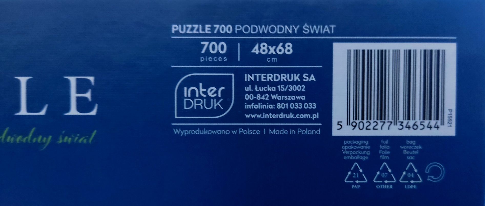 Puzzle świecące w ciemności !!