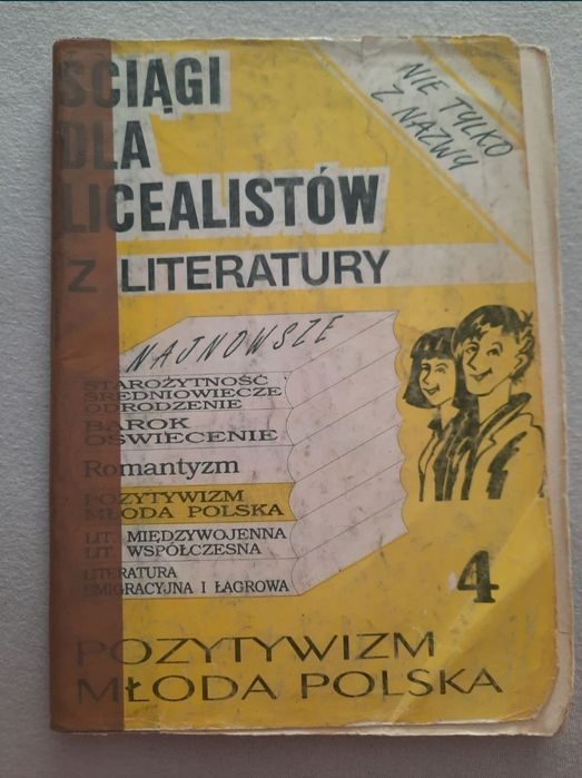 Ściągi dla licealistów z literatury 4 