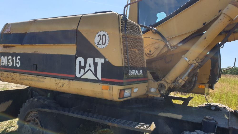 caterrpillar cat m318 m315 łożysko obrotu wieniec DR 250 most zf ap755