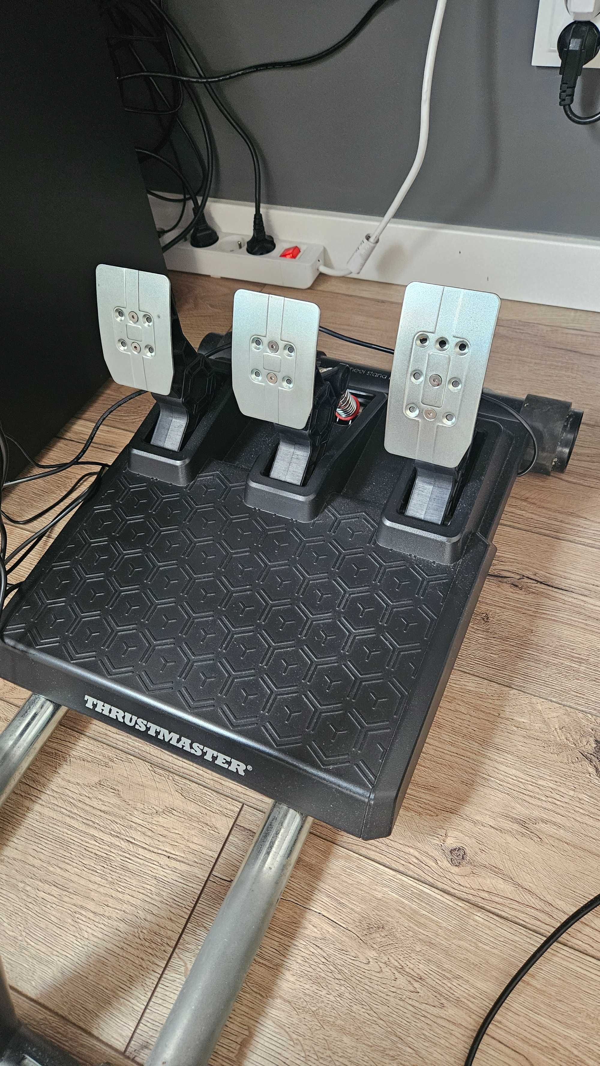 Thrustmaster T248, pedały, stojak, pudełko