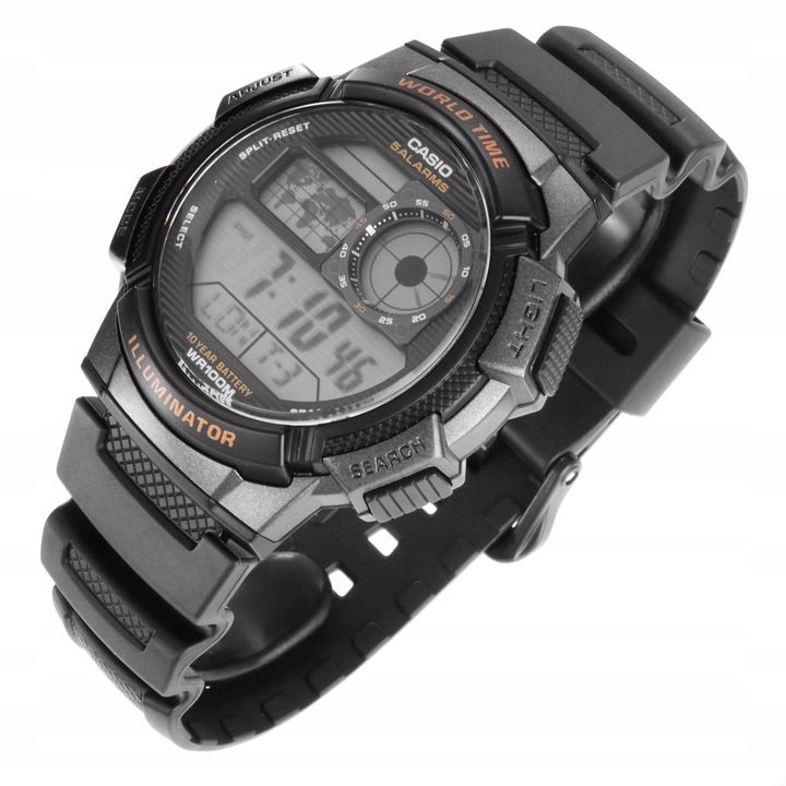 Zegarek Casio Ae-1000w Sportowy Wr 100m