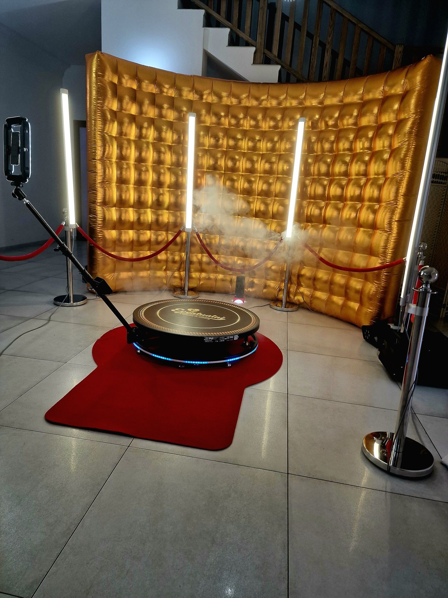 Fotobudka / Fotolustro / Iskry / Dym / 360 / Kamera