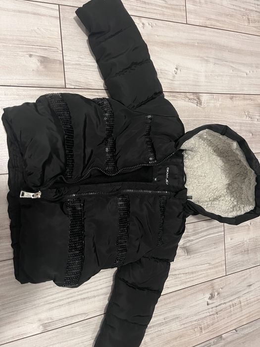 DKNY kurtka zimowa ocieplana 18m polecam na 86cm