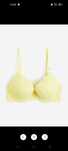 Koronkowy biustonosz push-up 75B H&M