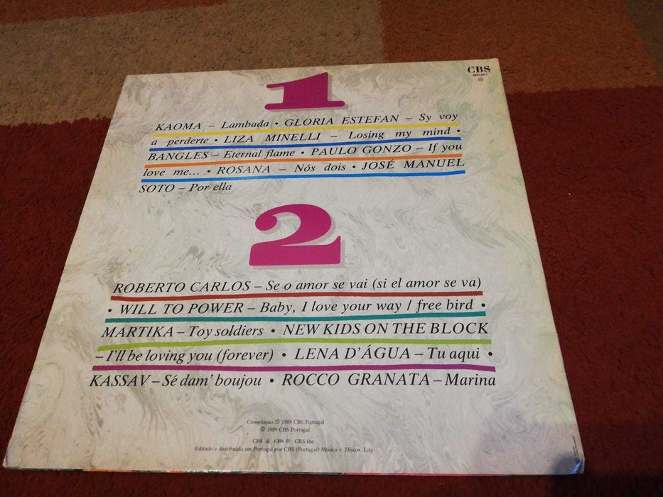 Disco de Vinil - Genius - Vários Artistas 1989