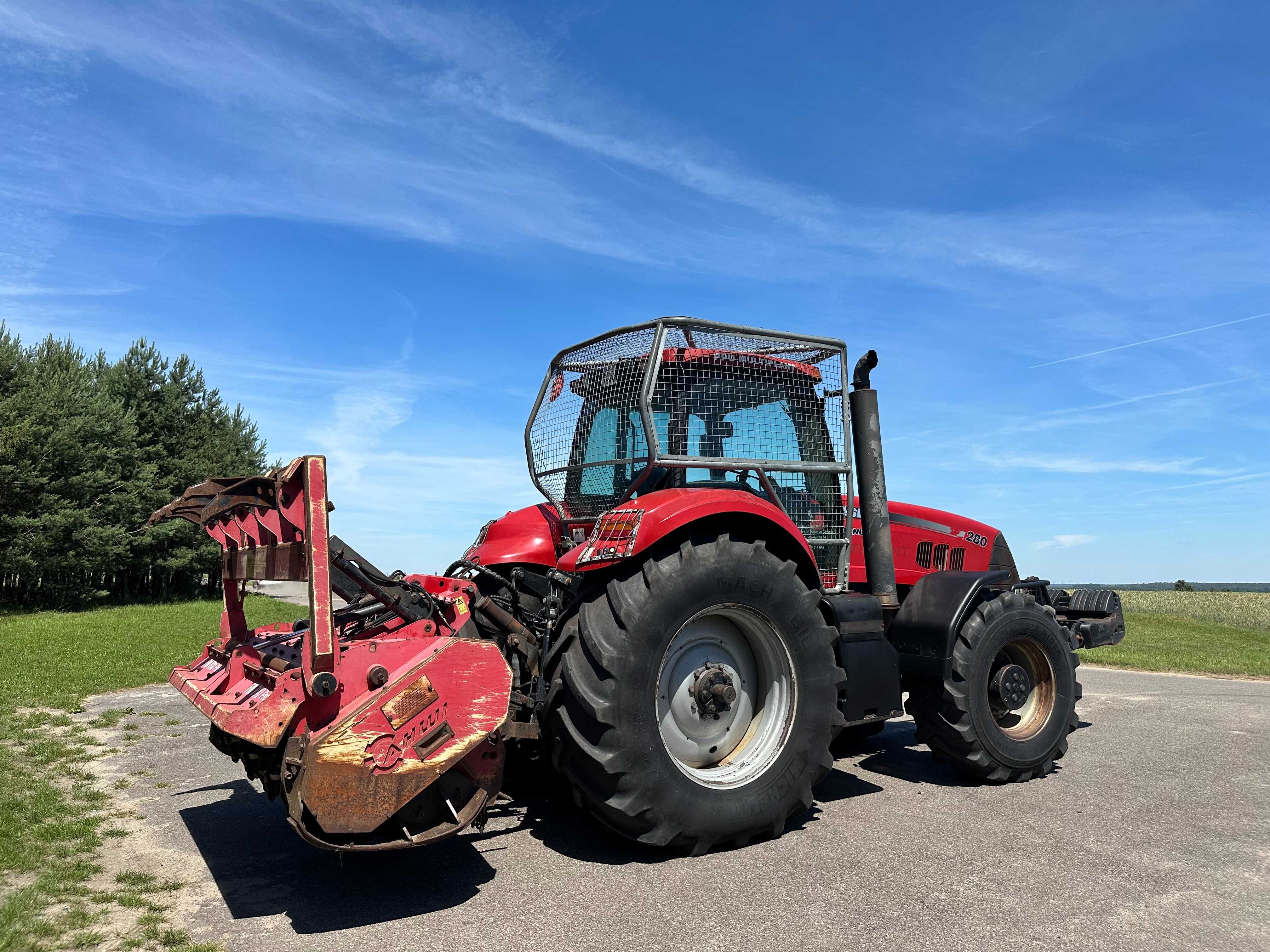 Case magnum 280 z mulczerem Ahwi FM 700 (380000 zl netto)