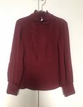 Zara bluzka bordo XS