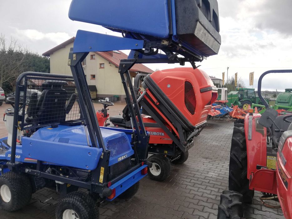 Kosiarka na duże powierzchnie ISEKI SFH 240F 4WD diesel ,górny wysyp