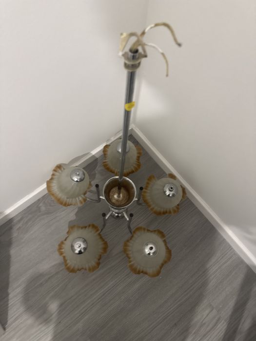 Candeeiro com 5 luzes