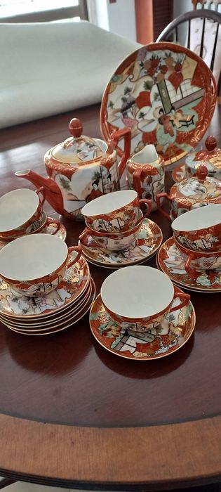 Antigo serviço de chá da Vista Alegre