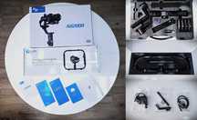 ZESTAW Gimbal FeiyuTech AK2000 + Podwójny uchwyt AKR1 + Follow Focus