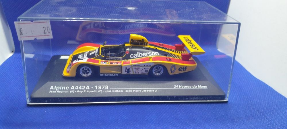 9 Miniaturas Altaya Le Mans 1/43