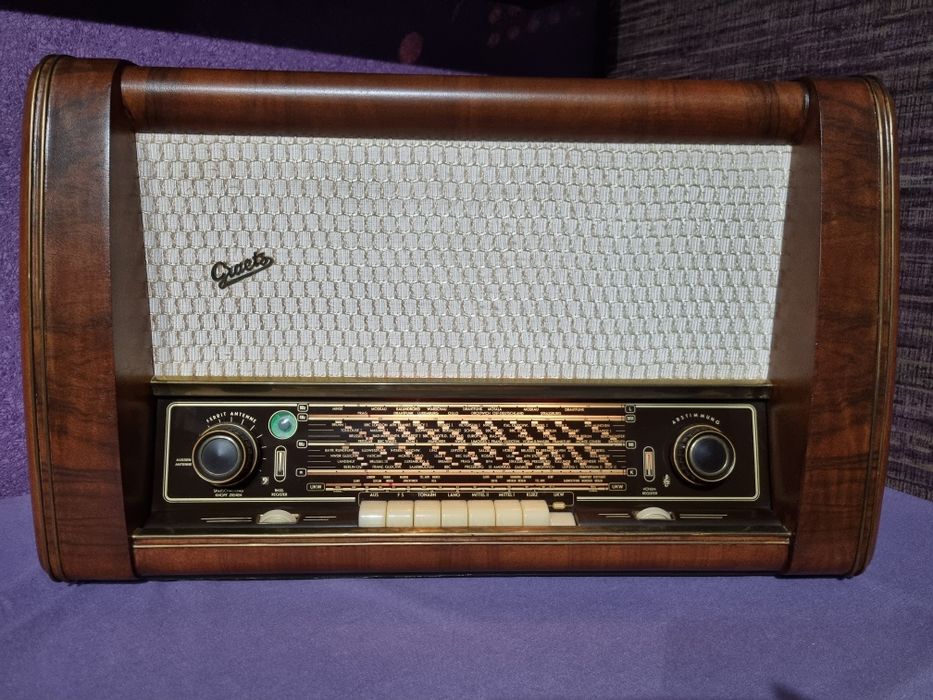 Radio lampowe Graetz Spitzensuper 176 - po renowacji.