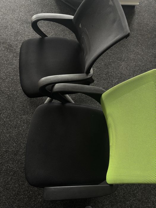 Крісло офісне чорне/зелене/синє