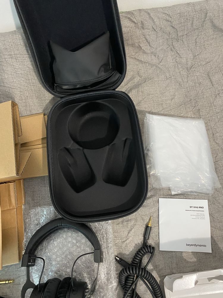 Beyerdynamic DT 1990 Pro 250Ohm 2 kable adapter futerał paragon gwaran
