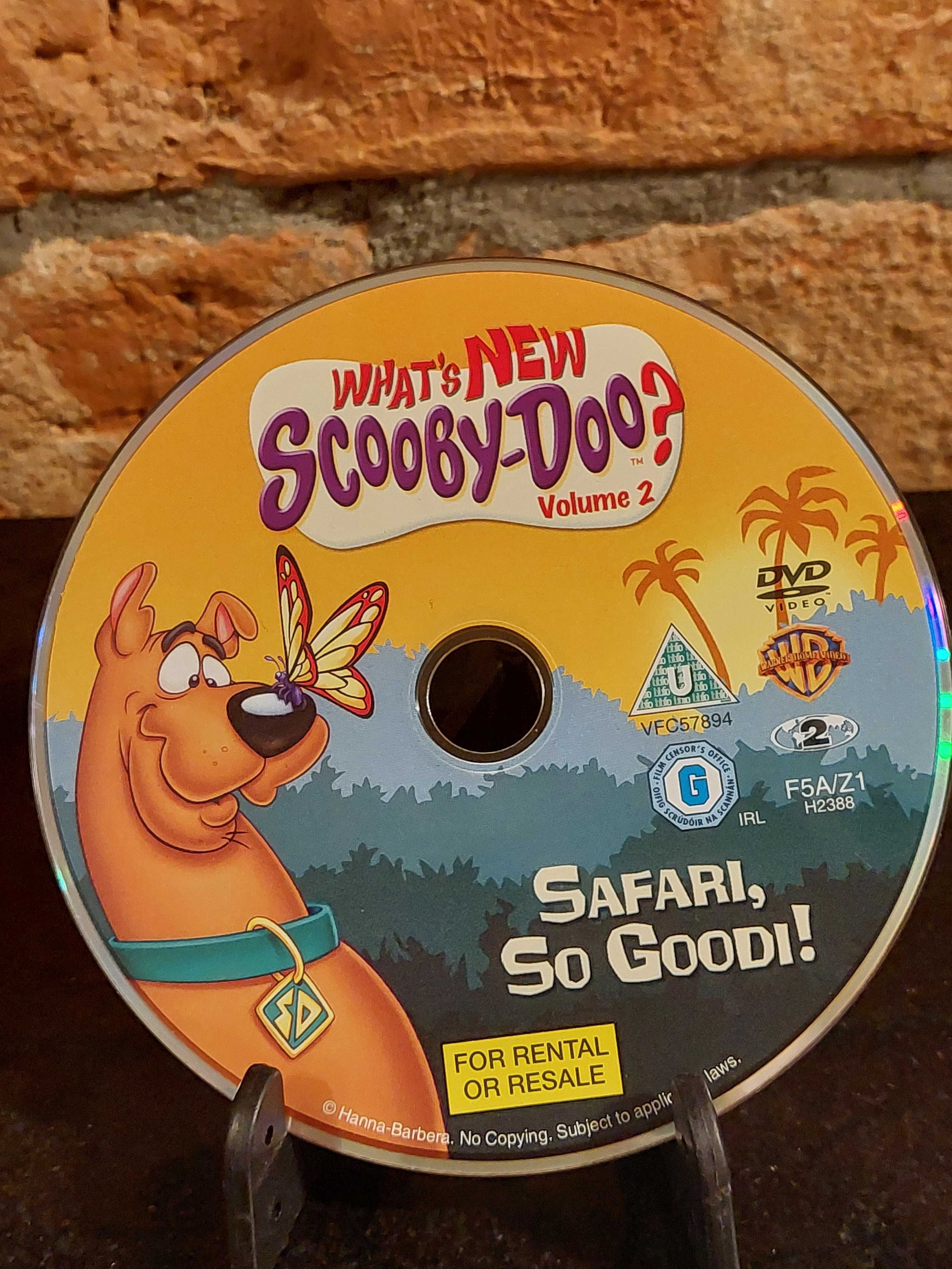 Bajka film DVD Co nowego u Scooby-Doo 2 Niesamowite Safari orygina PL