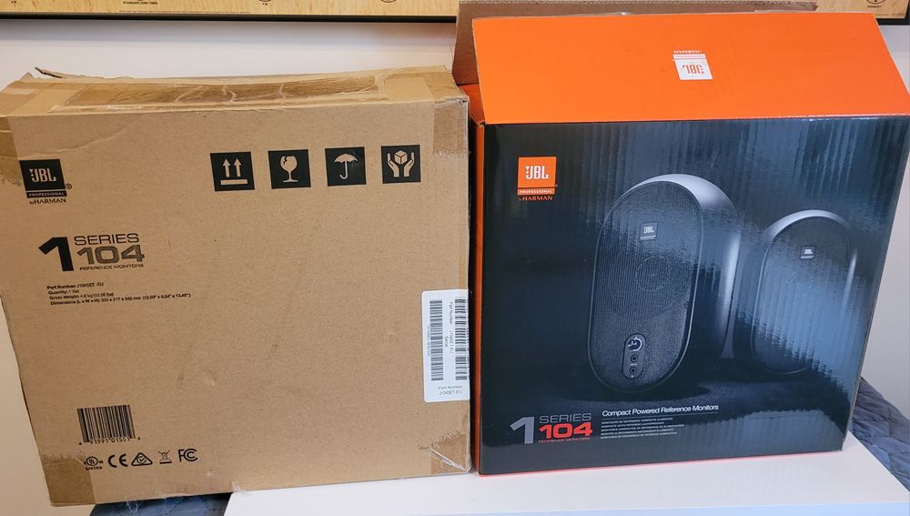 JBL 104 kolumny aktywne, monitory
