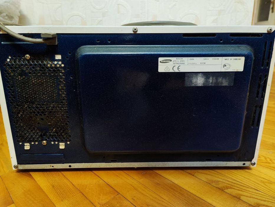 Микроволновка Samsung M959R 900W Рабочая, без нюансов, Оригинал Корея