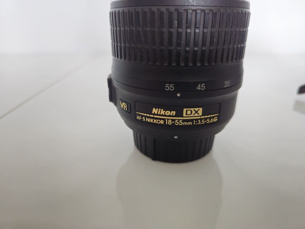 Aparat fotograficzny Nikon D5100, 2 objektywy