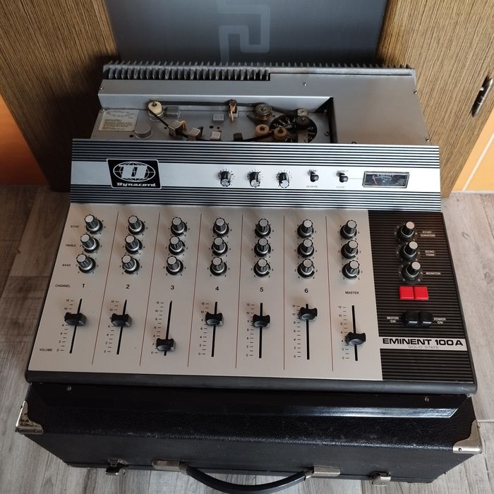 Powermixer Dynacord Eminent 100A kolumny Eholette vintage Hi-Fi