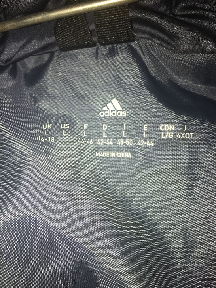 Пуховик adidas женский