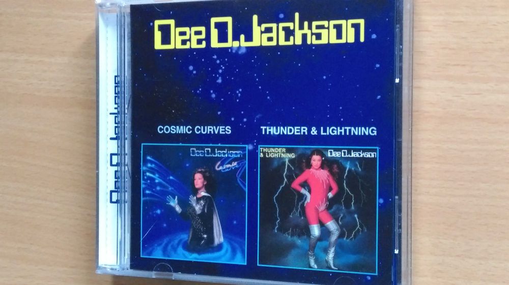 Dee D. Jackson "Cosmic Curves"-1978+"Thunder & Lightning"-1980-CD-MAX.