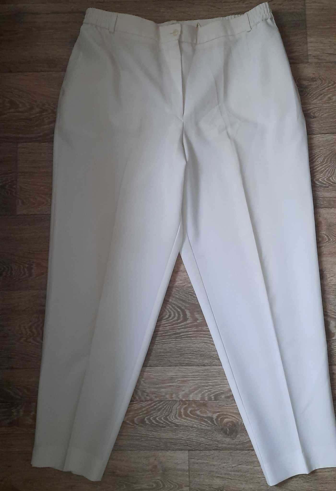 białe spodnie rozmiar 42-44