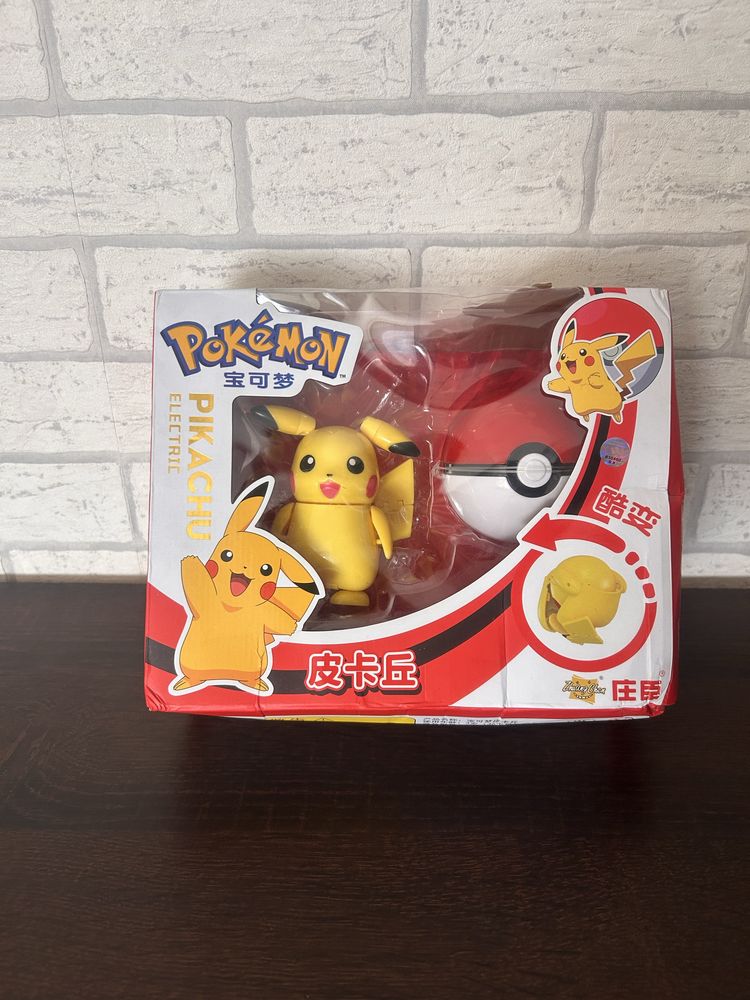 Pokemon go detektyw Pikachu pokeball w pudełku
