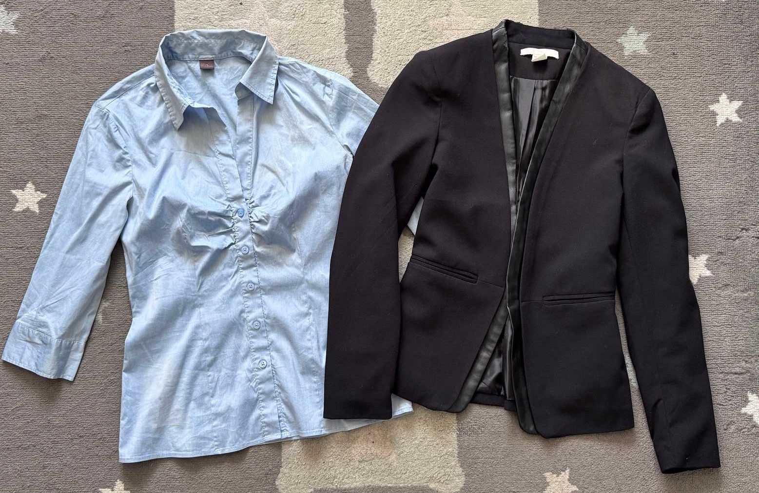 Paka ubrań rozm. XS Zara Gina Tricot Sinsay H&M sukienka bluzka jeansy