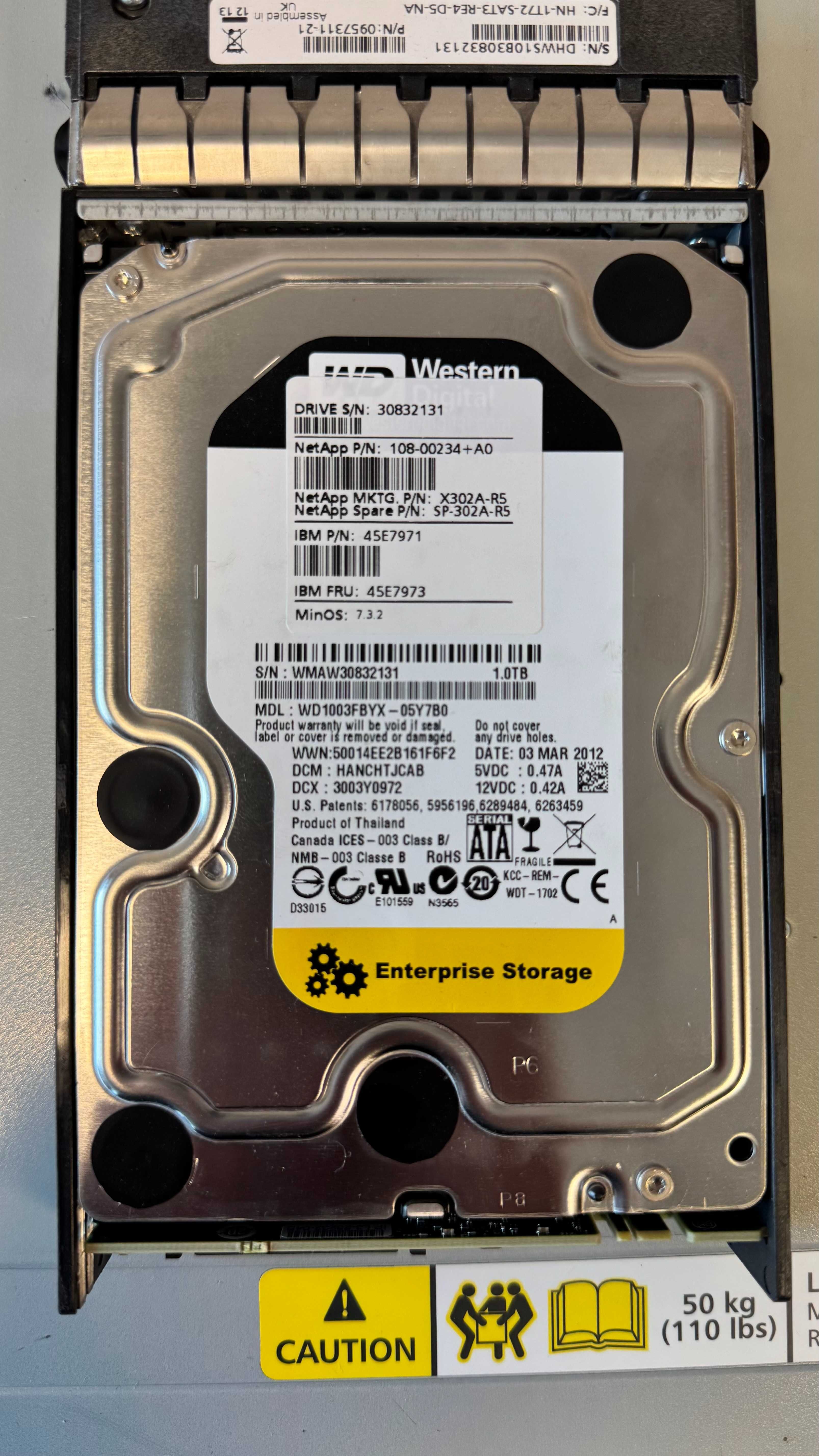 System pamięci masowej 32TB, NetApp + serwer Dell
