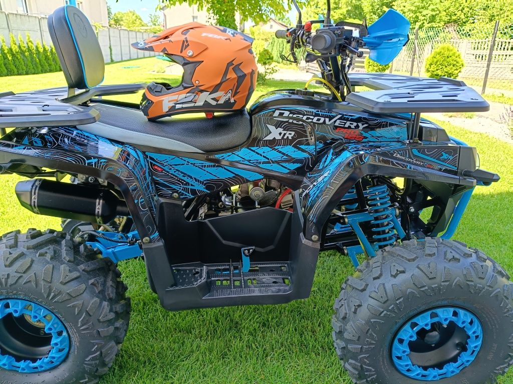 Quad XTR 125 Discovery automat kask