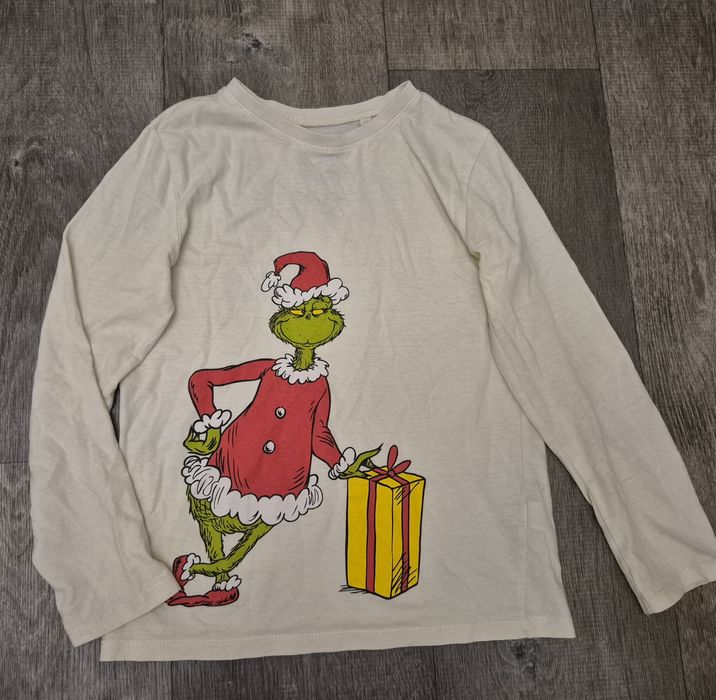 Піжама бавовна у новорічному стилі грінч на 8років