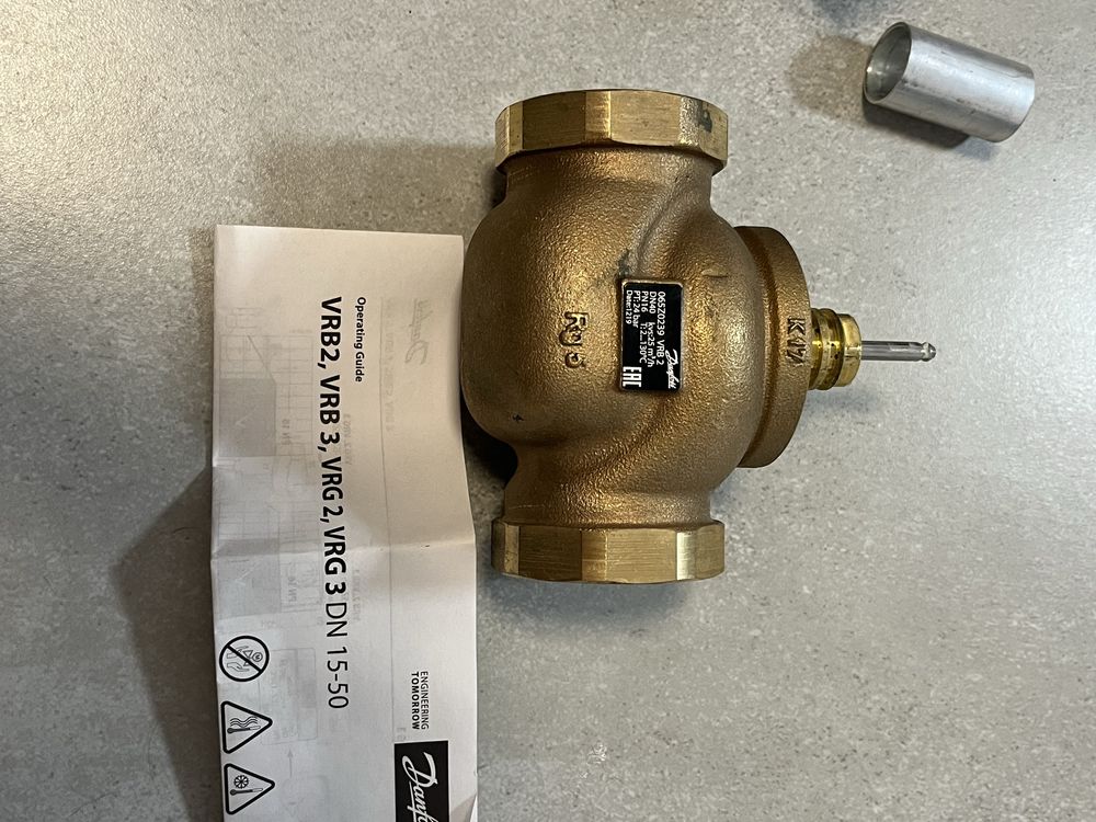 Danfoss VRB 2 DN40,m:065Z0239 – 2-drogowy zawór regulacyjny grzybkowy