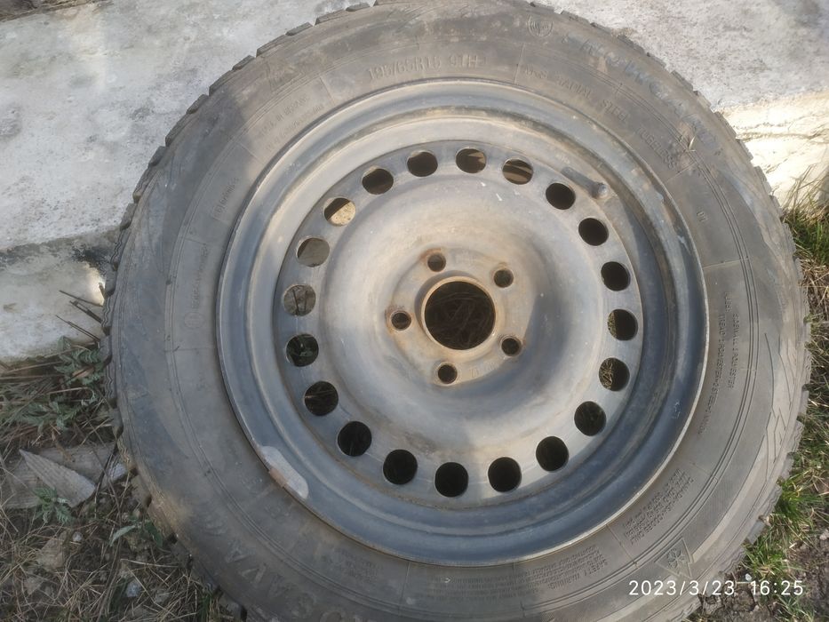 Колеса, комплект 4шт, зимові шини, розболтовка 5*110,шини 195/65  R15