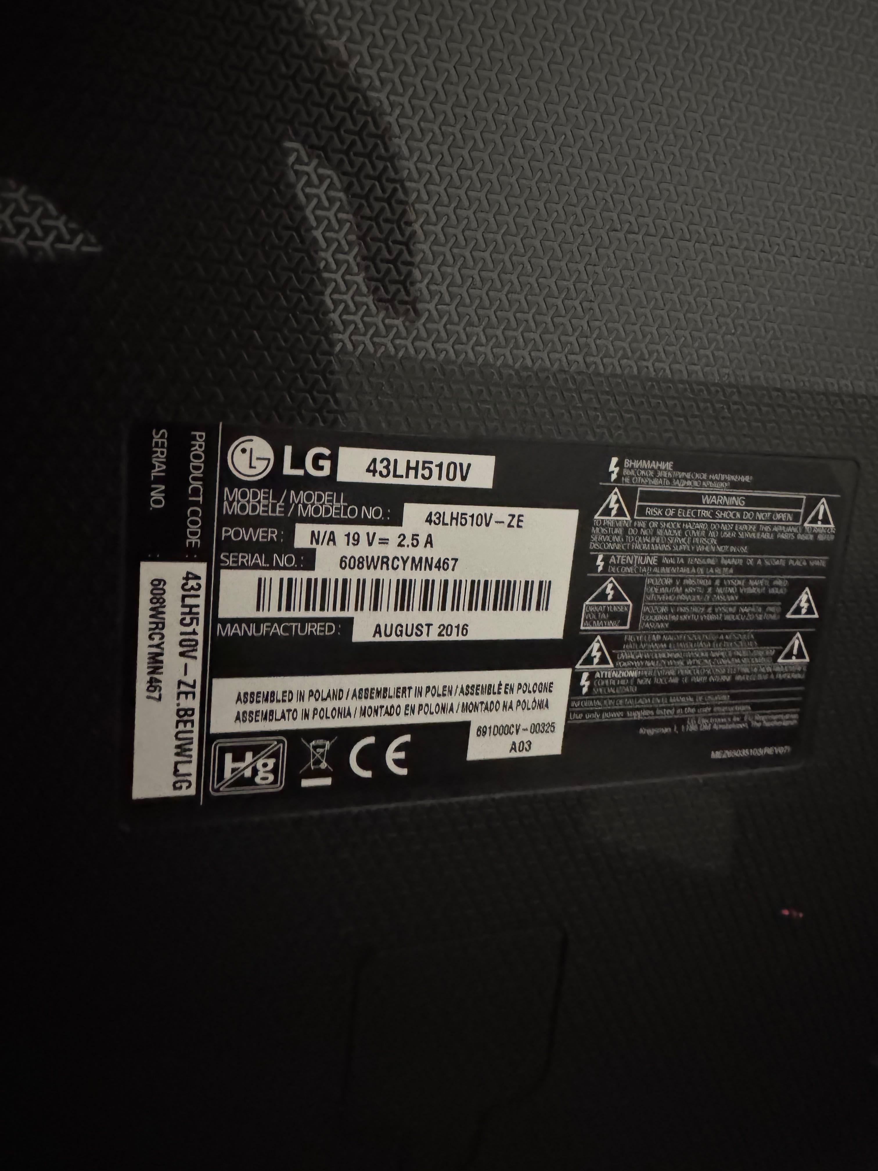 Televisão LG semi nova