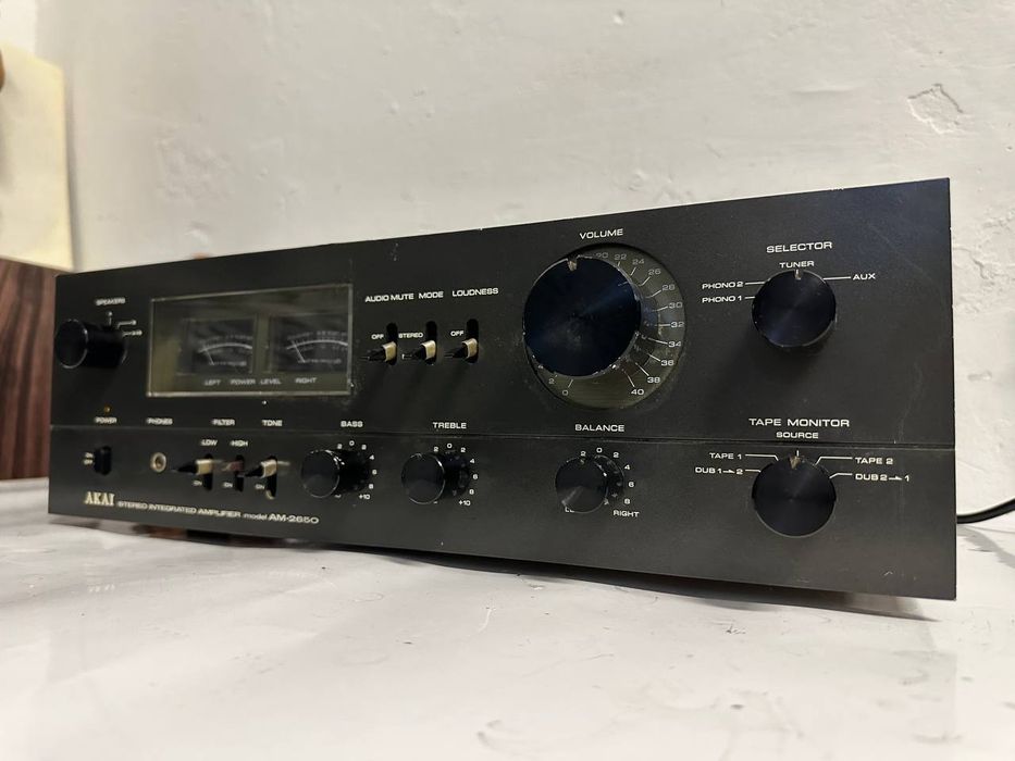 Stereo Wzmacniacz Akai AM 2650 ! 2*65 Wat!