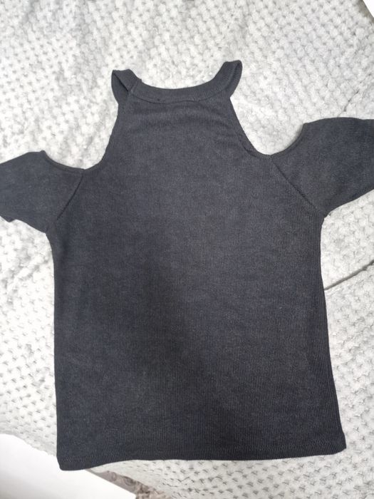 Czarny top nowy bez metki L
