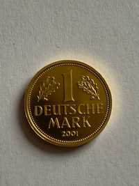 Золота монета 1 марка 2001 р. Німеччина (12,0г, 999,9)