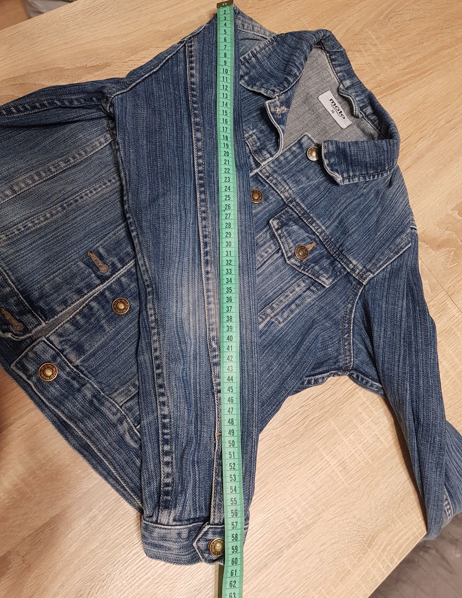 Kurtka jeans r. 38