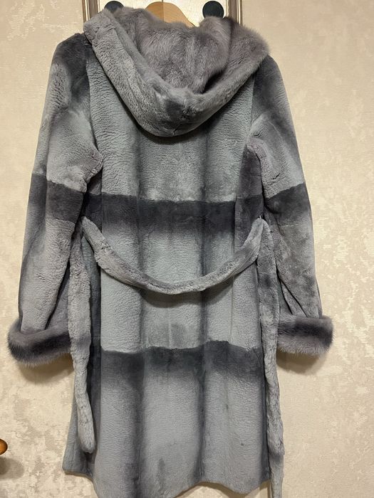 Шуба натуральна норка-бобер