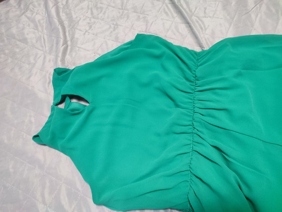 Sukienka Vila zielona turkus s m 36 wesele impreza