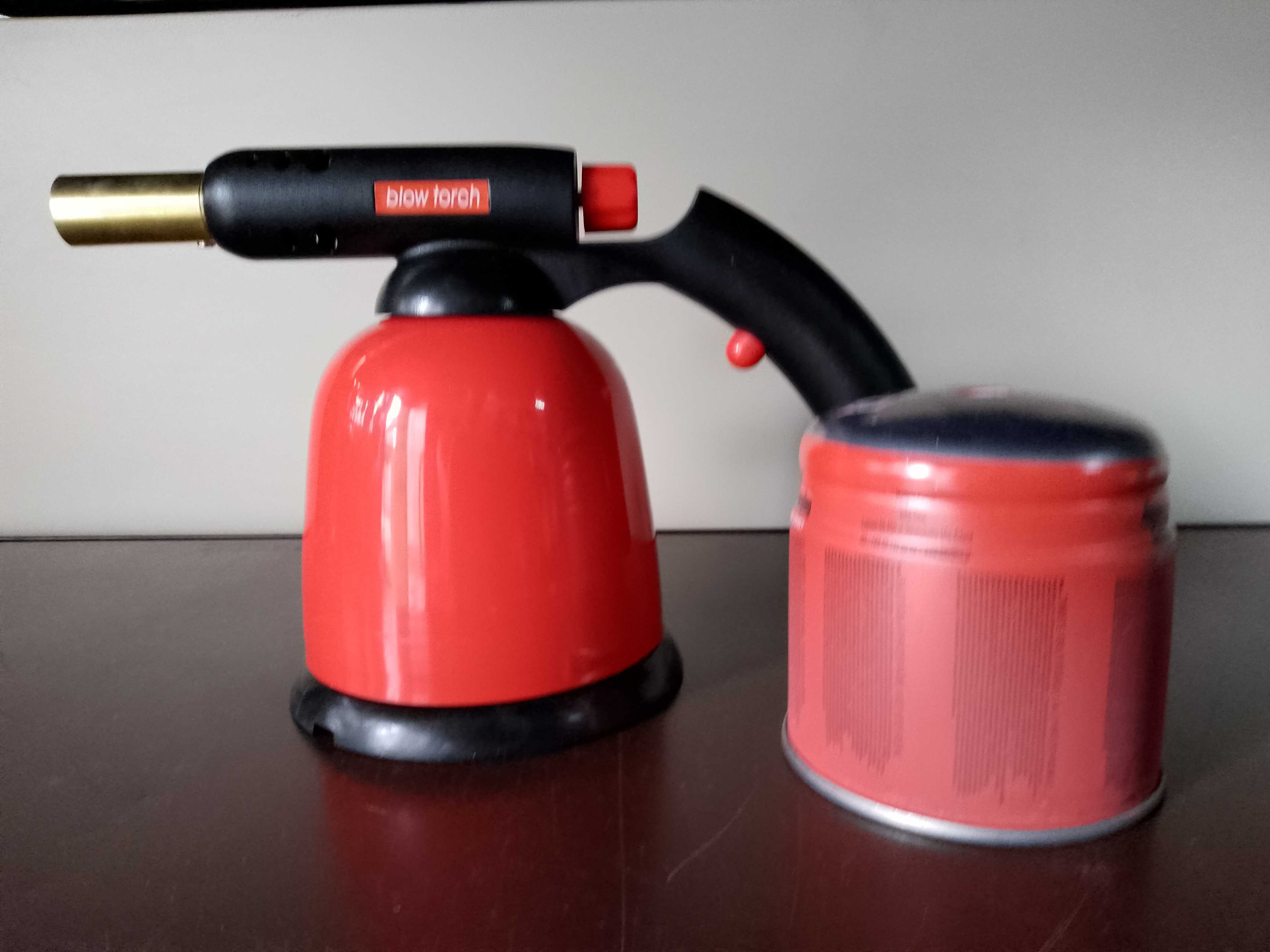 Palnik gazowy lutowniczy piezo gaz na kartusze 190g lampa lutownicza