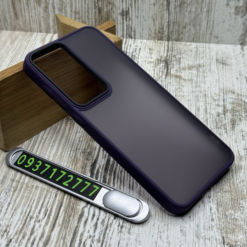Чехол матовый Matt Luxury на Samsung S24 FE Чохол