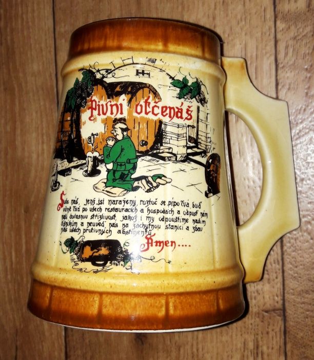 Пивная Кружка Керамика Чехословакия