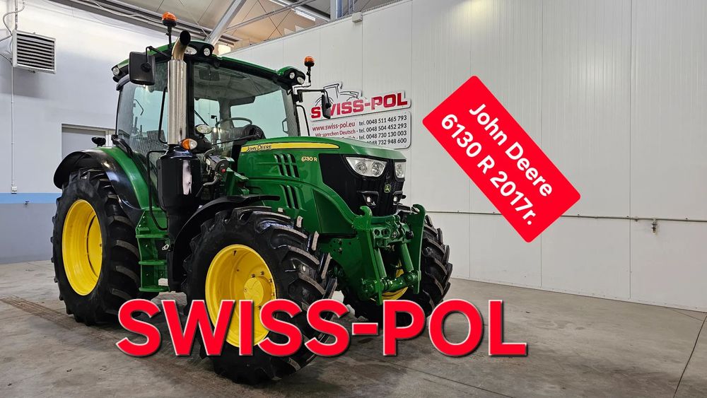 John Deere 6130 R  Konsola Tur 6125M  6115M i 3430 Premium  Posiadamy Transport Zobacz Film 6530 auto 409 Vario