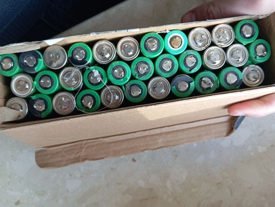 Ogniwa z demontażu,1800mah-2500mah