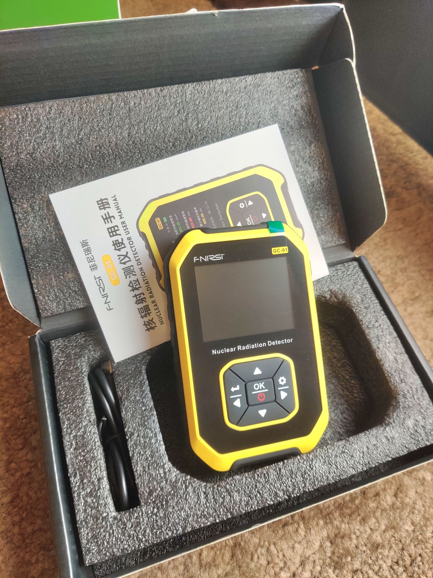 Лічильник Гейгера FNIRSI GC-01
