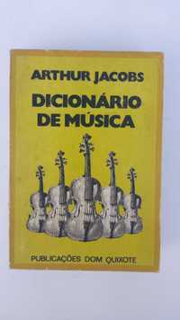 Dicionario de musica de Arthur Jacobs 1978