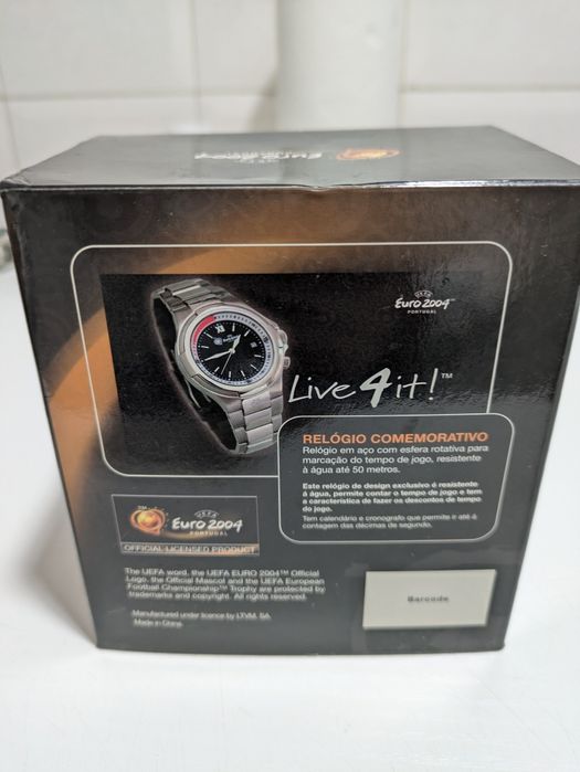 Relógio euro 2004
